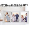 Triple Photo Picture Frame 6 x 4, White, Holds 3