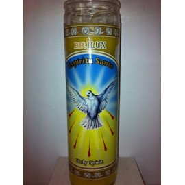 Holy Spirit (Espiritu Santo) 7 Day Unscented Candle in Glass
