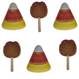 Buttons Galore and More Collection of Novelty 3D Embellishments Shank Buttons Based on Different Themes, Holidays, Seasons for DIY Crafts, Scrapbooking, Sewing, Cardmaking & Other Projects – 36 Pcs