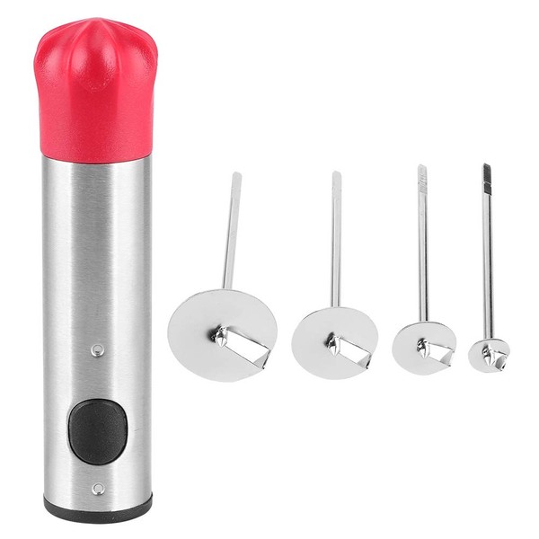 Hapivida Vegetable Digging Rotating Drill Stainless Steel Fruit Veg Corer