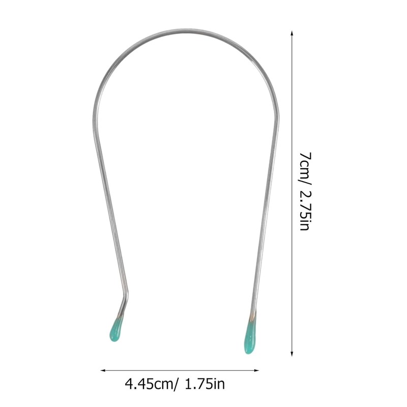 8 Pcs Silver Hot Curler Clips Replacement Kit, Hot Roller