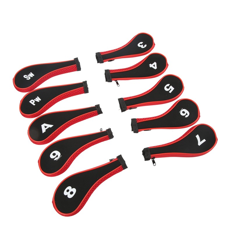 10Pcs Golf Club Head Cover Neoprene Golf Head Cover for