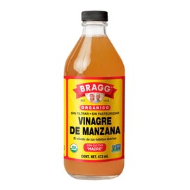 BRAGG Vinagre De Manzana Gourmet Orgánico Sin Filtrar Sin Pasteurizar Con "La Madre" 473 ml