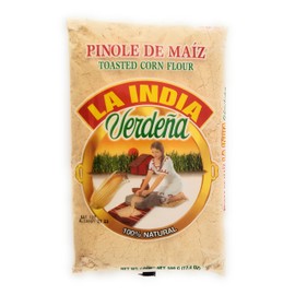 La India Verdena Toasted Corn Pinole 100 Natural