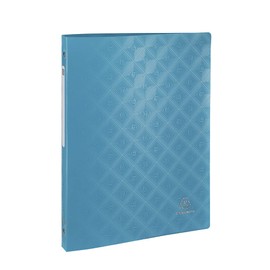 Exacompta - Ref. 51620E - Soft PP embossed binder 1928 - 4 round rings diameter 15 mm - Spine 20 mm - External dimensions: 32 x 25 cm - Format to file A4 - 4 random colors