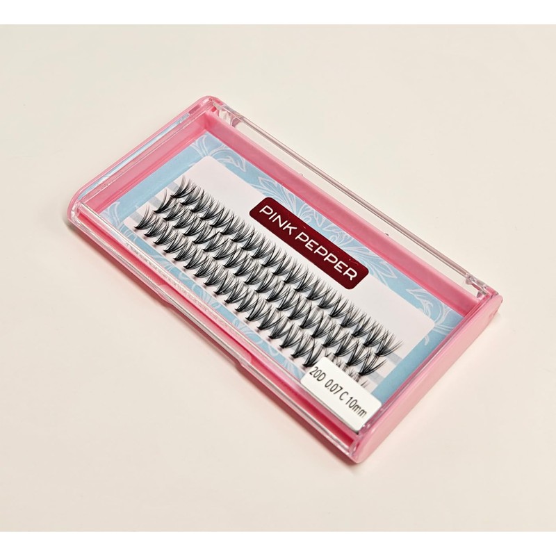 PINK PEPPER Self Eyelash Extensions, For Parts, Tsukema DIY, Matsueku,