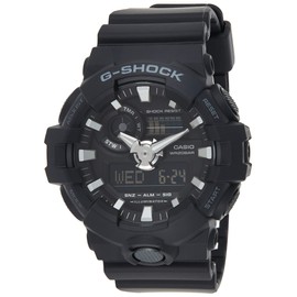Casio Men's 'G Shock' Quartz Resin Casual Watch, Color:Black (Model: GA-700-1BCR)