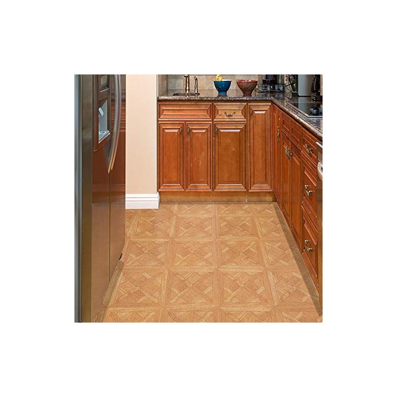 Diamonds Dark Oak Vinyl Floor Tiles Self Stick Peek Flooring