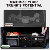 Bold Color Block Trunk Organizer | 95L, 35"x13.8"x11.8" | Dedicated