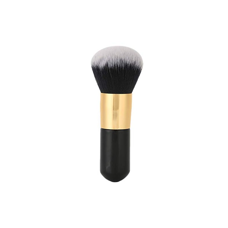 Brocha de maquillaje Ymiko, grande para polvos sueltos, larga, para
