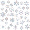 36 Pieces Snowflake Window Decals for Bird Strikes - Anti-Collision