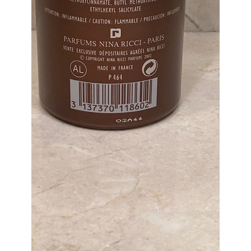 Nina Ricci Memoire D'Homme by Nina Ricci Men's Deodorant Spray
