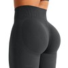 YEOREO Mini Flare Leggings Womens Workout Butt Lifting Legging Hidden