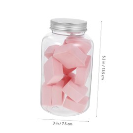 WOONEKY 12-pack Diamond Shape Makeup Sponges Multi-functional Facial Cleansing Exfoliating Tool Soft Comfortable Travel-friendly Random Color