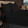 Soleil d'ocre, Flat Sheet, Cotton, 57 Threads, Black, 180 x