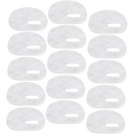 Mascarilla Desechable para Ojos 50 Láminas de Tela No Tejida Blanco Ultrafino, Formato para Cuidado Ocular en Casa, Ayuda a Aliviar Fatiga Visual