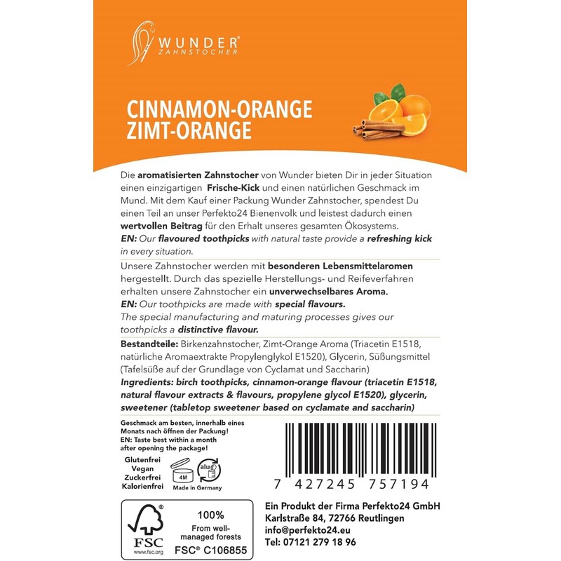 Wunder Toothpick Dispenser with Easy-Lift Function Toothpick Holder + 1