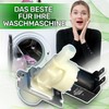 Valve on inlet for washing machine with 1 outlet 180°