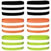 Pack of 6 Bicycle Trouser Clips, Elastic Reflective Band, Trouser