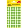Avery Zweckform Etikett 8 mm Marking Dots Green Removable Wall