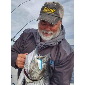 Acme Little Cleo Fishing Terminal Tackle, 2/5-Ounce, Fire Tiger