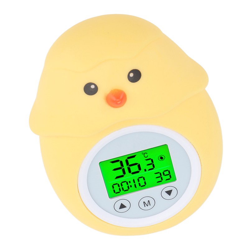 Cartoon Baby Water Thermometer Waterproof Multipurpose Portable Baby Bath Thermometer
