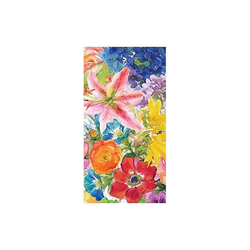 Boston International IHR 3-Ply Paper Napkins, 16-Count Guest Size, Abundant