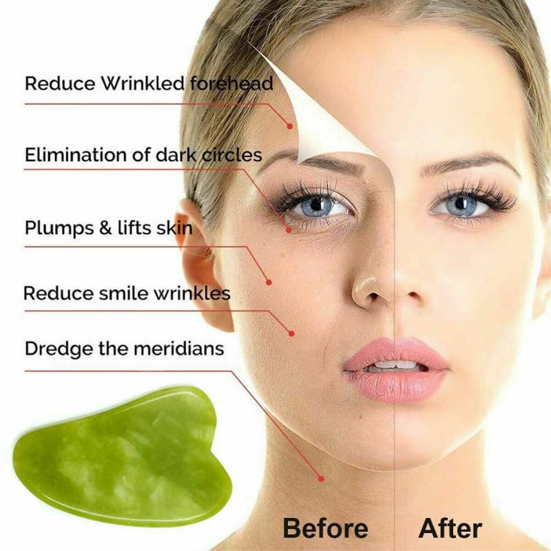 Jade Face Massage Roller Facial Massager Beauty Tool Body Eye