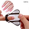 100pcs Nail Art Tips Extension, Nail Art Transfer Sticker Form