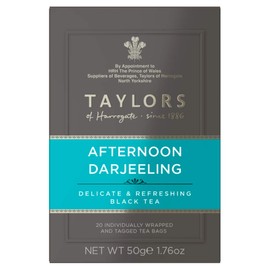 Taylors of Harrogate Afternoon Darjeeling, 20 Teabags (Pack of 6)