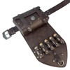 HiiFeuer 3 Pieces Medieval Alchemy Faux Leather Belt Bag Set