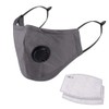 NUÜR Washable Face Mask, 3 Layer Design, Air Valve and