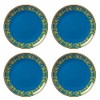 Lenox Blue Lx Remix 4-Piece Accent Plate Set, 3.97