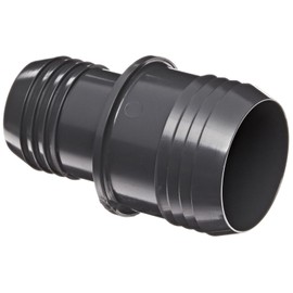 Spears 1429 Series PVC Tube Fitting, Coupling, Schedule 40, Gray, 3/4" x 1/2" Barbed