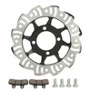 190mm Brake Disc Front Rear Brake Disc Plate With Retaining