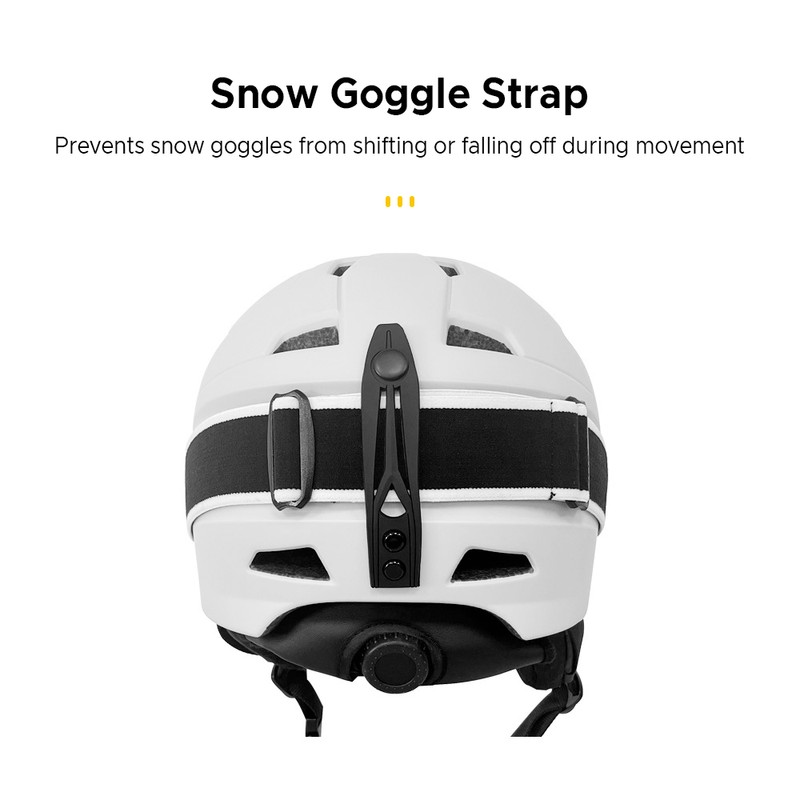 Integrated Warm Ski Helmet Adjustable Lightweight Comfortable Snowboard Helmet