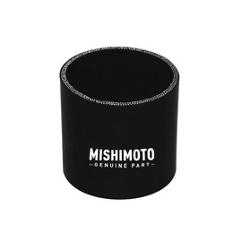 Mishimoto 2.5" Straight Coupler, Black