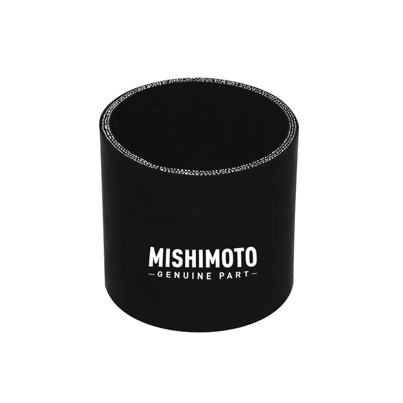Mishimoto 2.5" Straight Coupler, Black