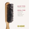 Kent Narrow, Black Bristle Brush - LS17 (PACK OF 1)