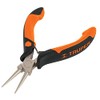 Truper PM-PR4, Pinza de punta redonda 5, mango comfort grip