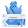 AdvanCare Superior Strength Long-Wrist Nitrile Gloves (Medium)