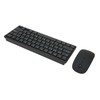 2.4G Wireless Keyboard Mouse Combo Ergonomic 64 Key Keyboard 3