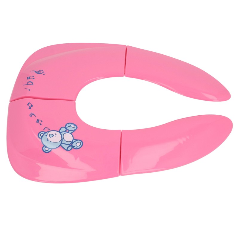 Child Folding Toilet Seat Reusable Non Slip Suction Cups Multifuntional