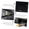 jojofuny Optical Audio Cable Fiber Male to Male Cord for