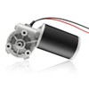 uxcell DC24V 80W 50RPM 6N.M Reversible Worm Gear Motor High