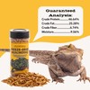 Fluker's Freeze Dried Insects, Nutrient, Packed Mealworms, Ideal for Lizards,