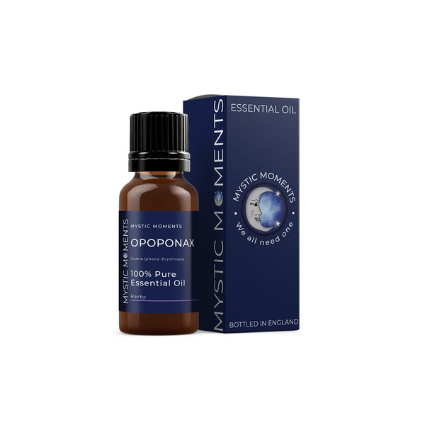 Mystic Moments | Opoponax ätherisches Öl 5ml - reines & natürliches Öl für Diffusoren, Aromatherapie und Massage -Mischungen veganer GVO -frei