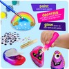 Dan&Darci Kids Rock Painting Kit - Glow in The Dark