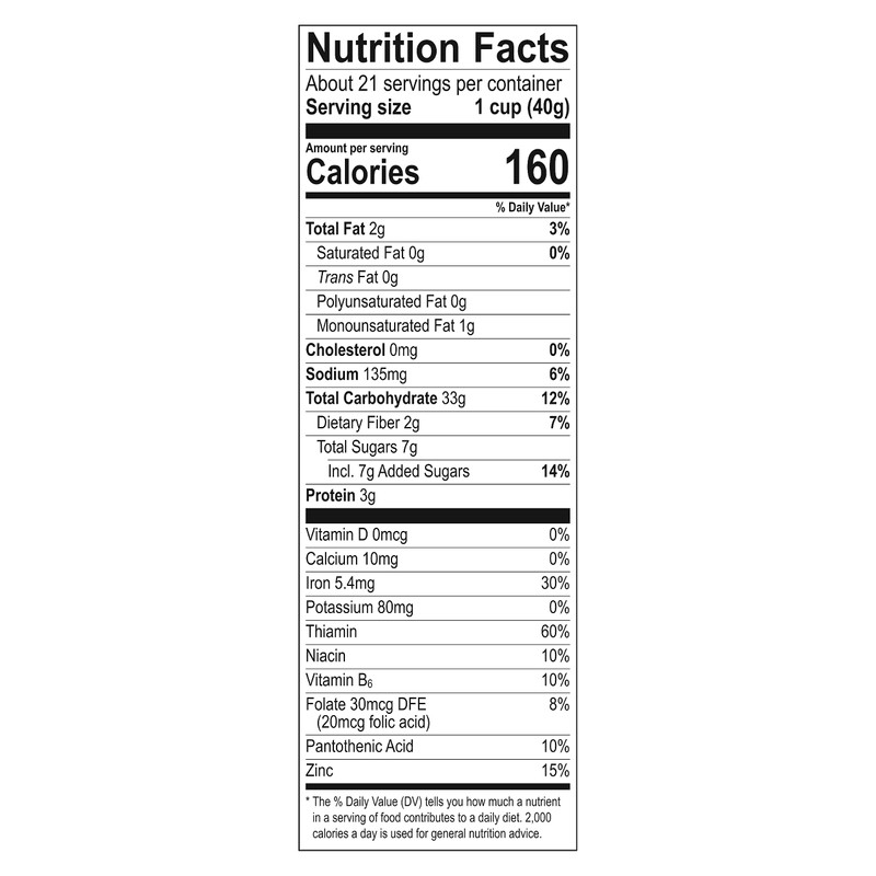Malt-O-Meal Honey and Oat Blenders® with Almonds Breakfast Cereal, Family