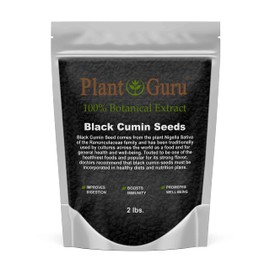 Black Cumin Seeds Whole 2 lbs. Bulk - Nigella Sativa - Kalonji 100% Pure Natural Herb Spice.